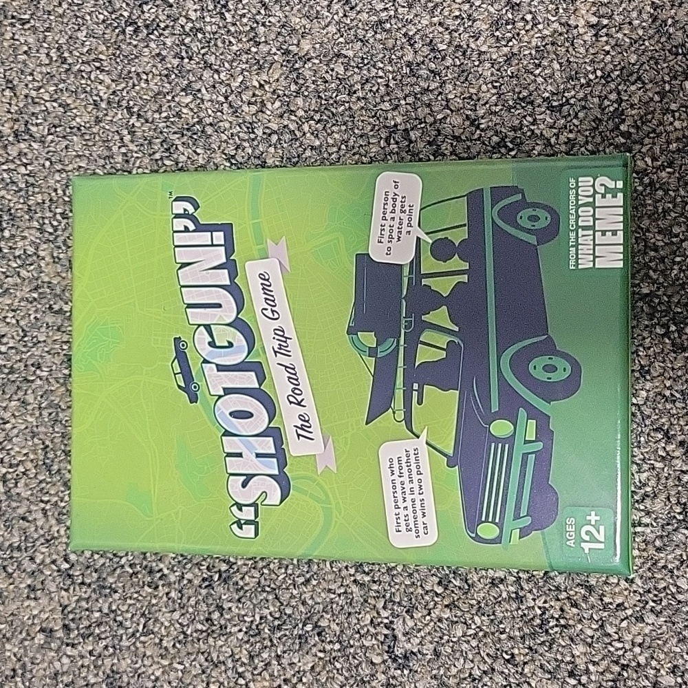 "Shotgun" The Road Trip Game